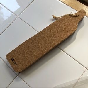 NWOT Cork Trivet kitchen display tray chunky cork in modern design